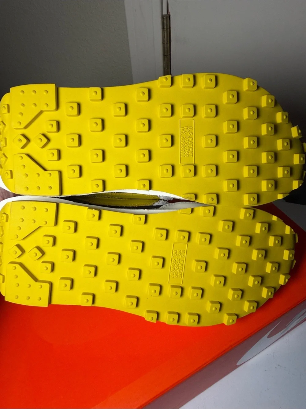 Nike Kids Black, Yellow & White Swoosh Trail Sneakers